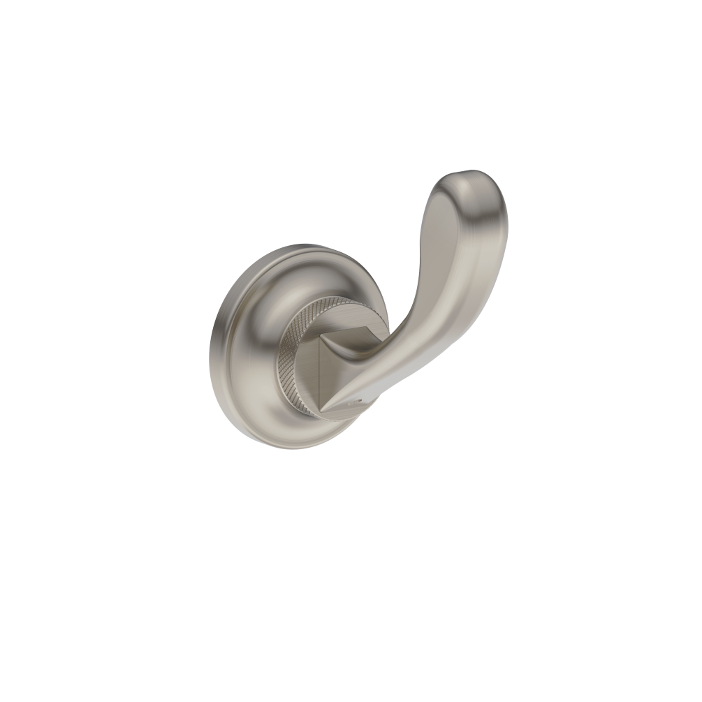 Cut out image of Burlington Guild Brushed Nickel Wall Mounted Robe Hook